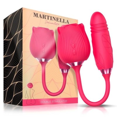 Stimulateur  aspirateur de clitoris avec vibrateur de Point G