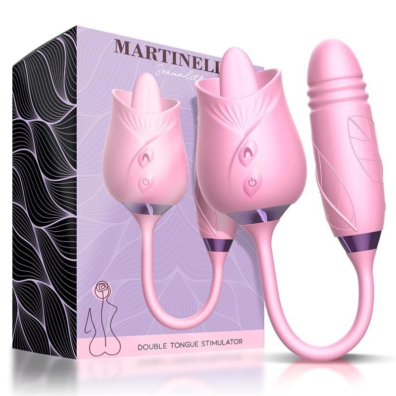 Martinella Stimulateur clitoridien et Oeuf de poussée