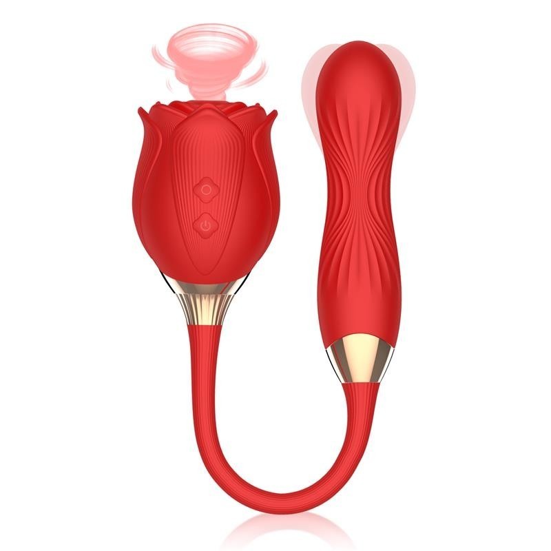 Stimulateur de clitoris avec aspiration et vibration  balancement