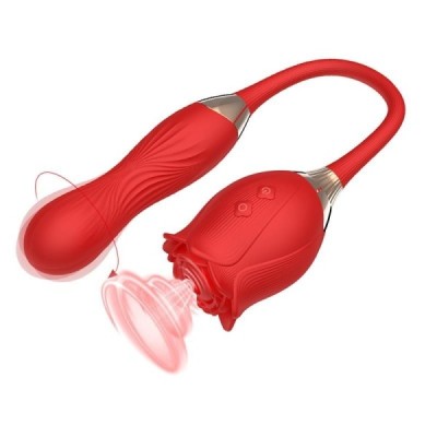 Stimulateur de clitoris avec aspiration et vibration  balancement