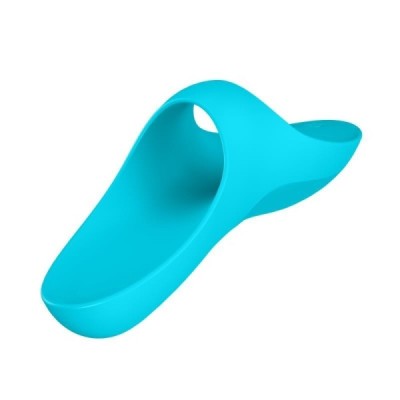 Vibromasseur Teaser Doigt Bleu Clair Vibromasseur Teaser Doigt Bleu Clair