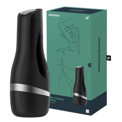Masturbateur Satisfyer Men Classic - Argent Masturbateur Satisfyer Men Classic - Argent