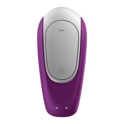Vibromasseur Satisfyer Double Fun pour Couples avec APP et Télécommande - Violet Vibromasseur Satisfyer Double Fun pour Couples avec APP et Télécommande - Violet