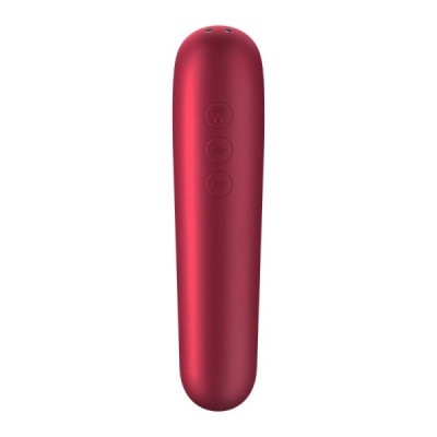 Stimulateur Clitoridien Connecté Dual Love - Rouge Stimulateur Clitoridien Connecté Dual Love - Rouge