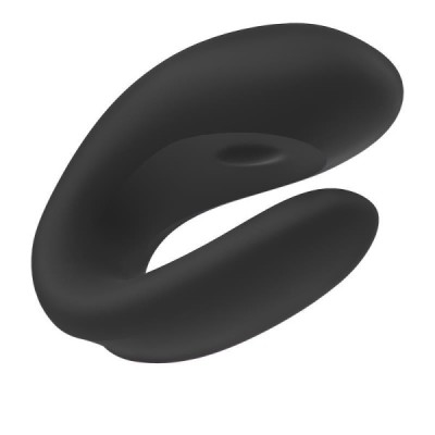 Stimulateur Connecté pour Couple Satisfyer Double Joy - Noir Stimulateur Connecté pour Couple Satisfyer Double Joy - Noir