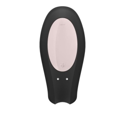 Stimulateur Connecté pour Couple Satisfyer Double Joy - Noir Stimulateur Connecté pour Couple Satisfyer Double Joy - Noir