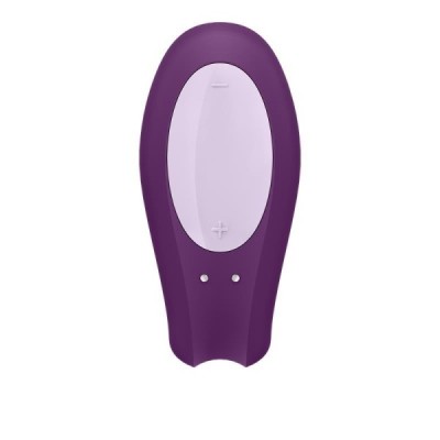 Stimulateur Connecté pour Couple Satisfyer Double Joy - Violet