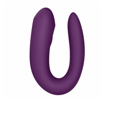 Stimulateur Connecté pour Couple Satisfyer Double Joy - Violet Stimulateur Connecté pour Couple Satisfyer Double Joy - Violet