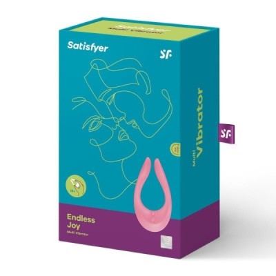 Stimulateur pour Couple Satisfyer Endless Joy - Rose Stimulateur pour Couple Satisfyer Endless Joy - Rose