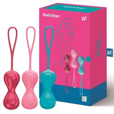 Kit 3 Boules de Geisha Satisfyer Power Balls Kit 3 Boules de Geisha Satisfyer Power Balls