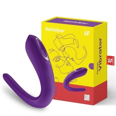 Satisfyer Vibromasseur pour couple Classic - Violet Satisfyer Vibromasseur pour couple Classic - Violet