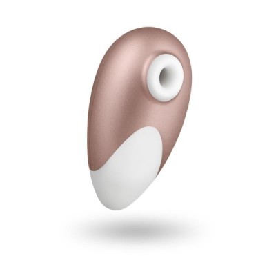 Satisfyer Pro Deluxe - Or clair et Blanc