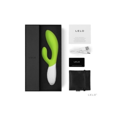 Vibromasseur Rabbit Ina 2 - Vert Citron Vibromasseur Rabbit Ina 2 - Vert Citron