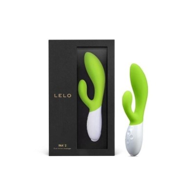 Vibromasseur Rabbit Ina 2 - Vert Citron Vibromasseur Rabbit Ina 2 - Vert Citron