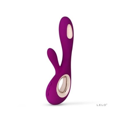 Vibromasseur Rabbit Soraya Wave - Rose foncé