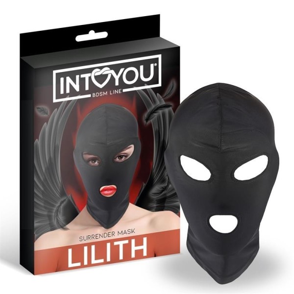 Masque Lilith Incognito Ouverture dans la Bouche et Couleur des Yeux