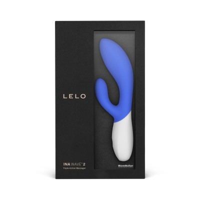 Vibromasseur Rabbit Ina Wave 2 - Bleu