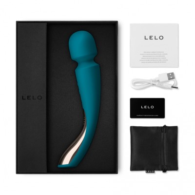 Stimulateur Smart Wand 2 Medium - Bleu Océan Stimulateur Smart Wand 2 Medium - Bleu Océan